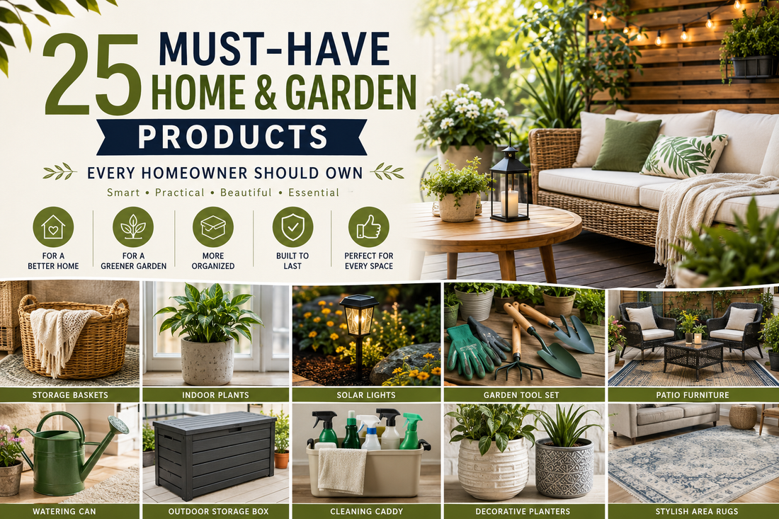 25 Must-Have Home &amp; Garden Products Every Homeowner Should Own