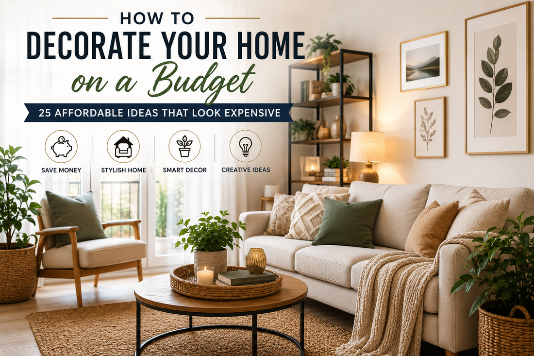 How to Decorate Your Home on a Budget: 25 Affordable Ideas That Look Expensive