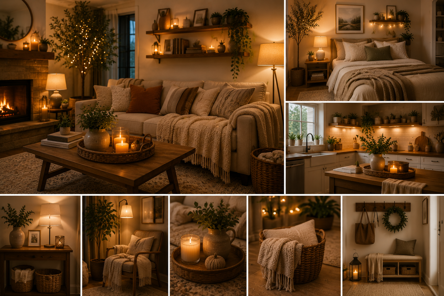 The Ultimate Guide to Creating a Cozy Home: 20 Simple Ideas for a Warm and Inviting Space